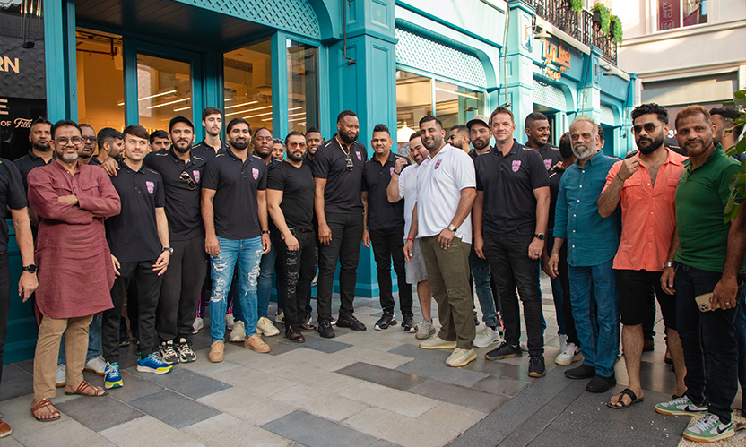 FiLLi Cafe sponsoring New York Strikers at Abu Dhabi T10 League