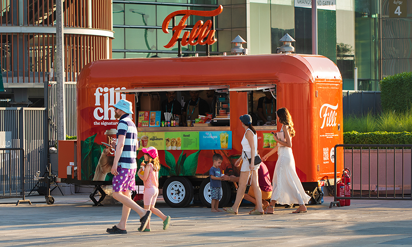 FiLLi Cafe special menu at T100 Triathlon and Emirates Dubai 7s