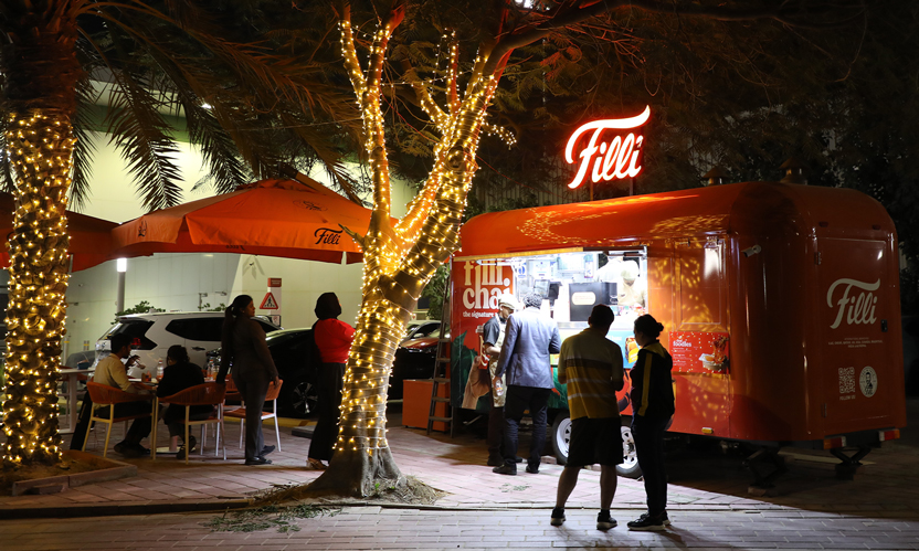 FiLLi Cafe food truck rolling into Motorcity Dubai