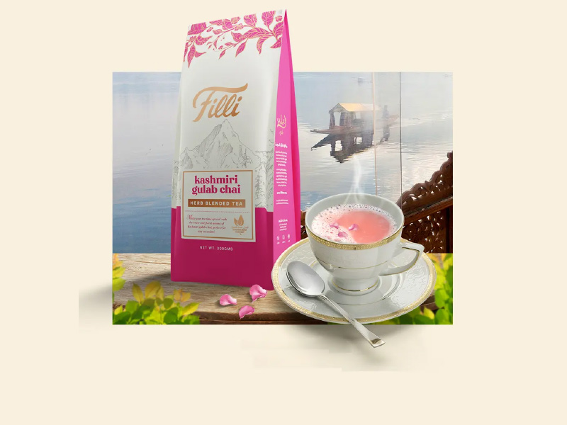 FiLLi Cafe Kashmiri Gulab Chai