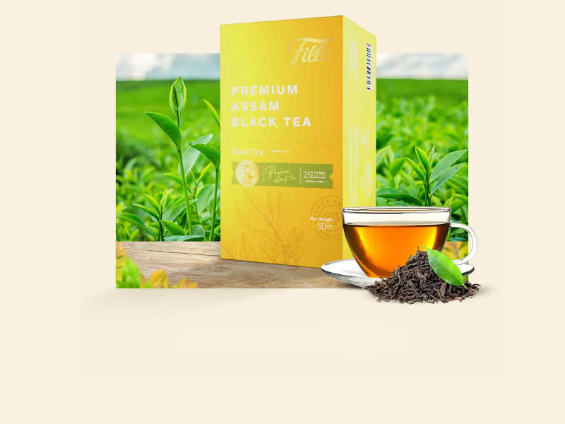 FiLLi Cafe Premium Assam Black Tea Bags