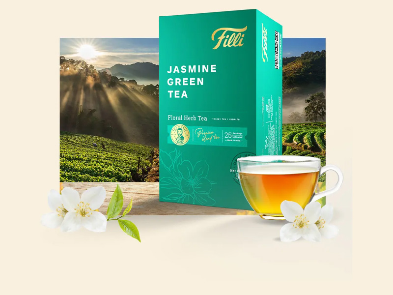 FiLLi Cafe Jasmine Green Tea Bags