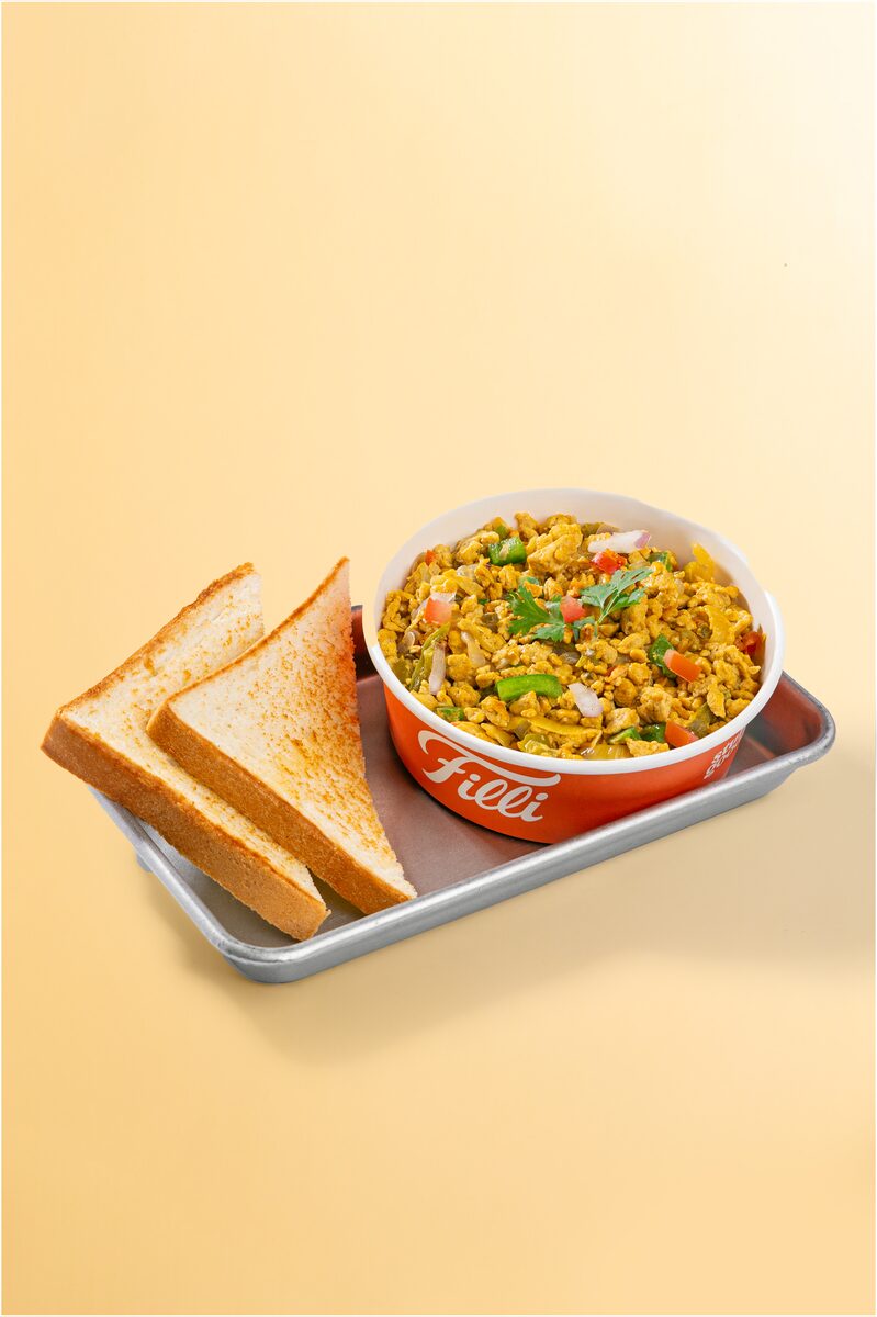 Bread Masala Omelette - FiLLi Cafe