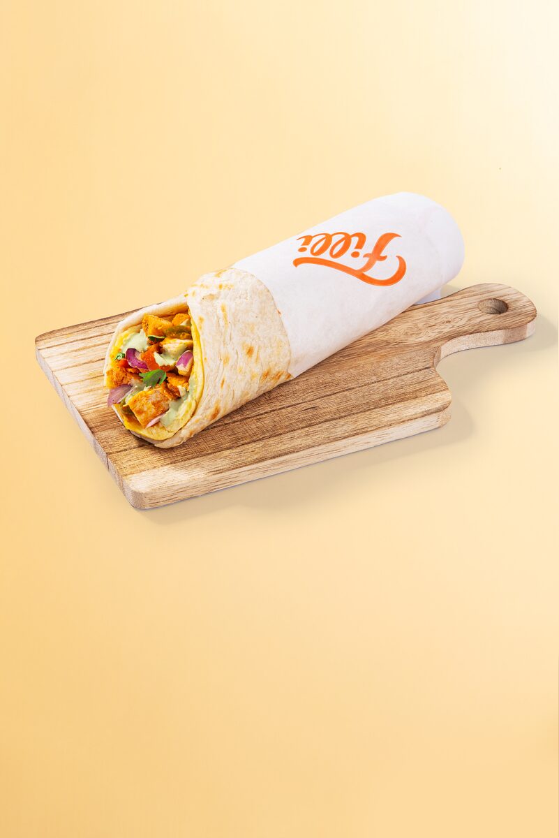 Chicken Tikka Kathi - FiLLi Cafe