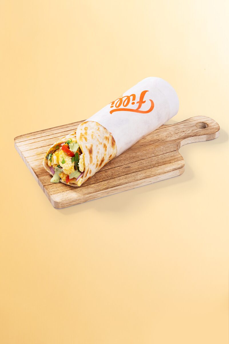 Egg Kathi Roll - FiLLi Cafe