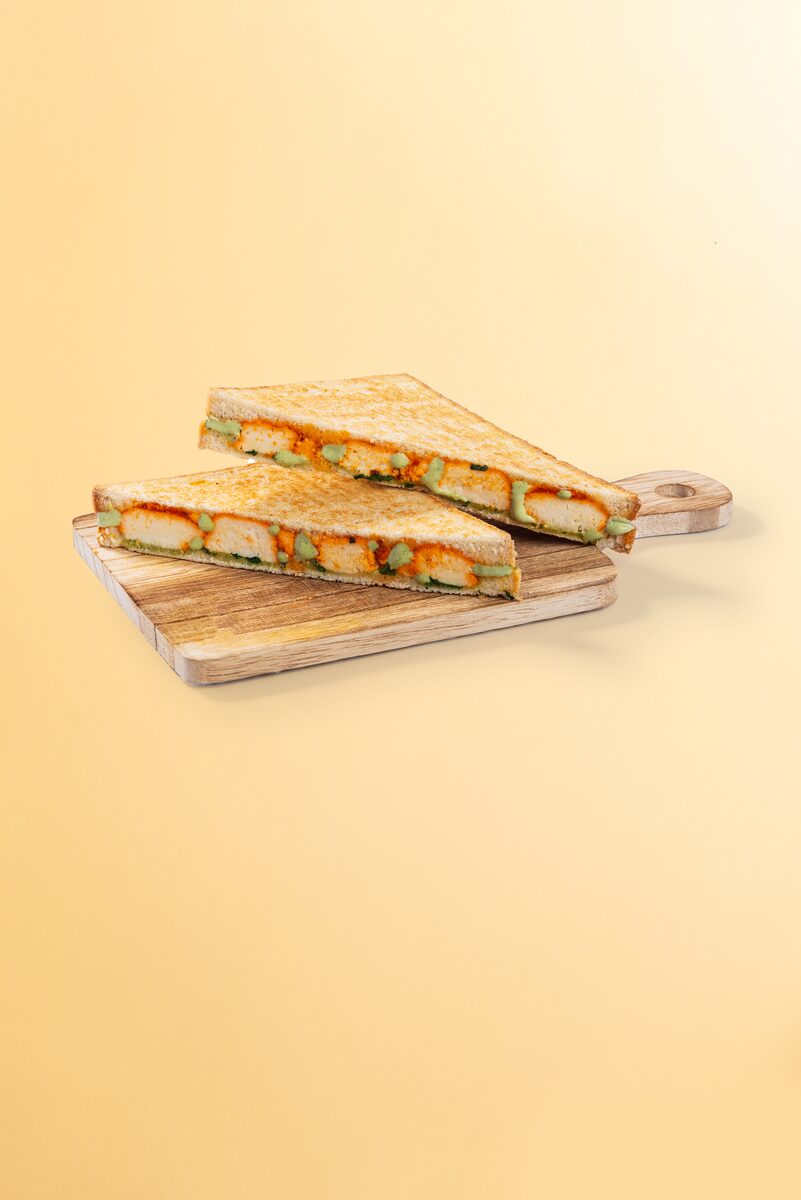 Mint Malai Paneer Toastie - FiLLi Cafe