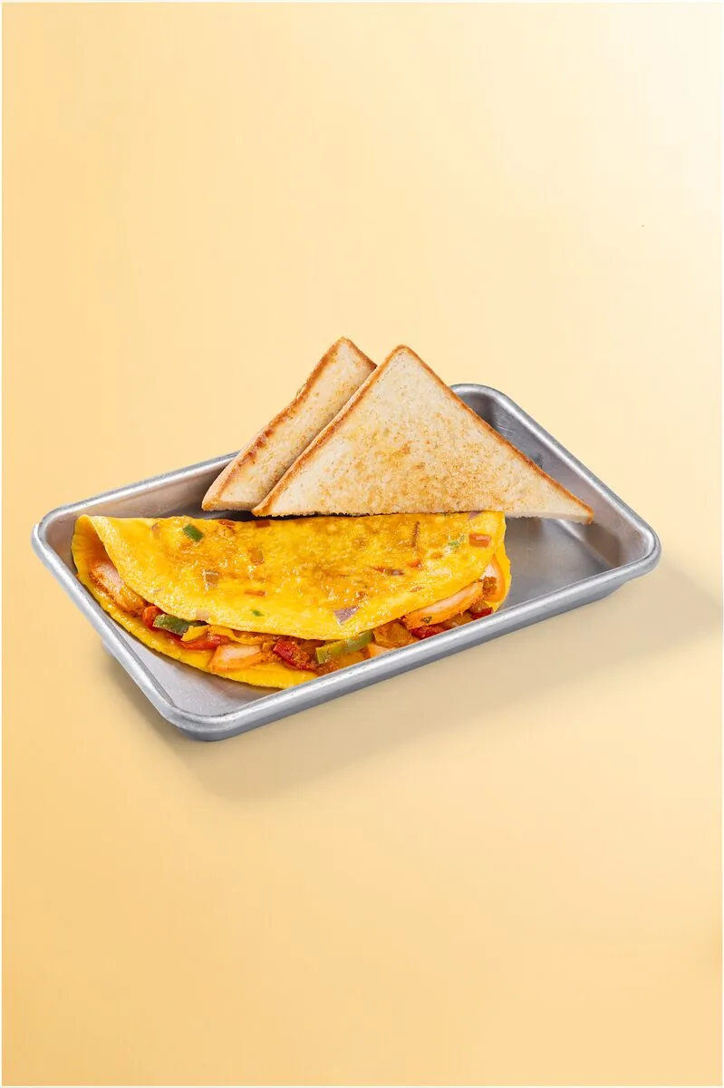 Chicken Tikka Omelette - FiLLi Cafe