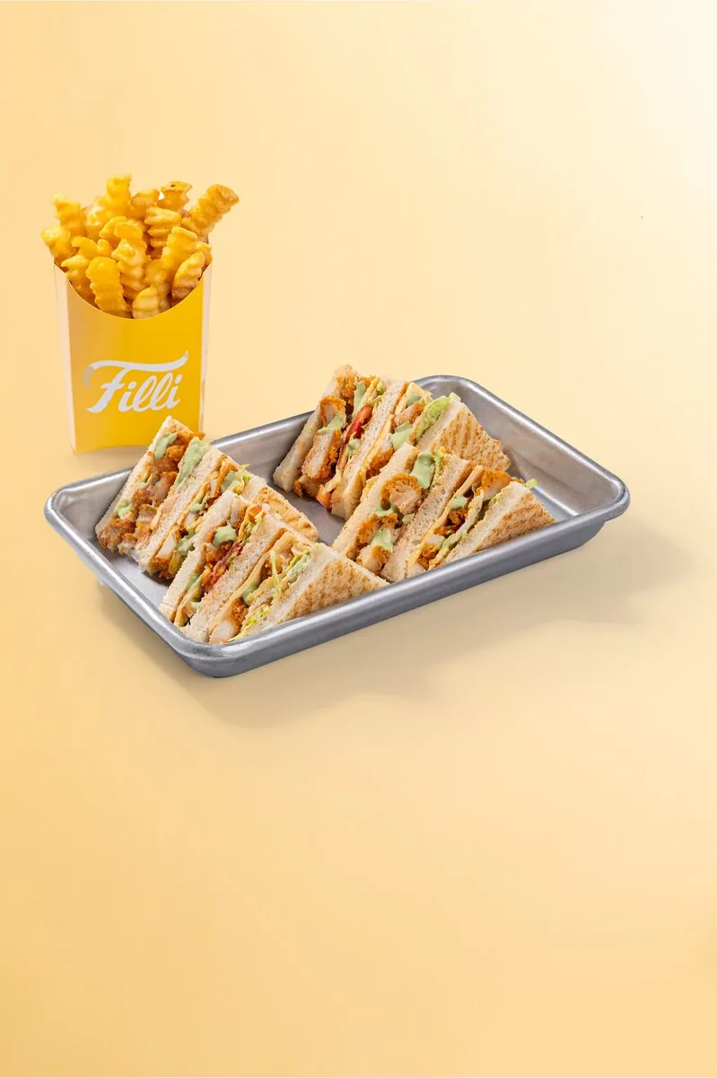 Chicken Tikka Club - FiLLi Cafe