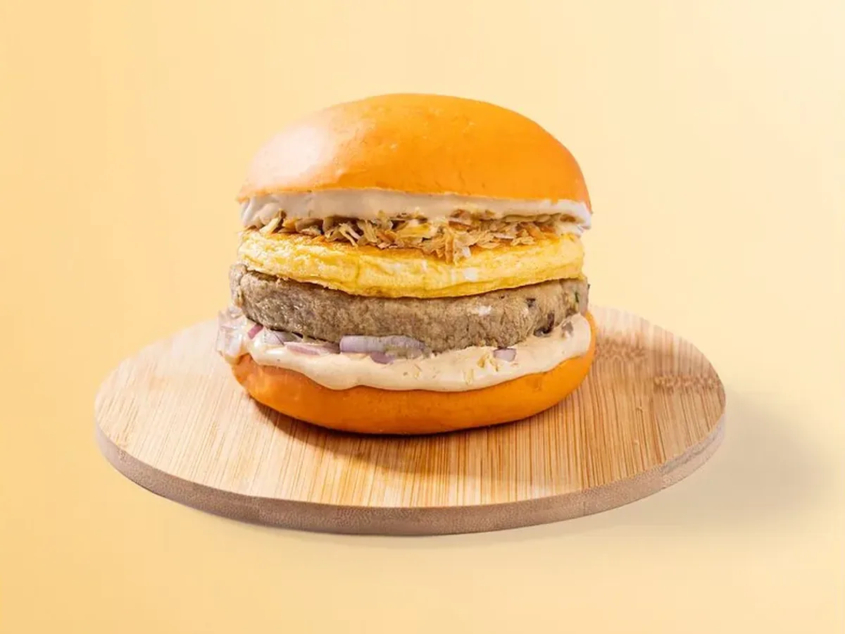 Chicken Shami Bun Kebab - FiLLi Cafe