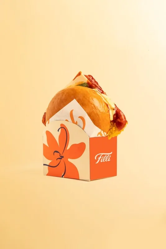 Korean Chicken Burger - FiLLi Cafe