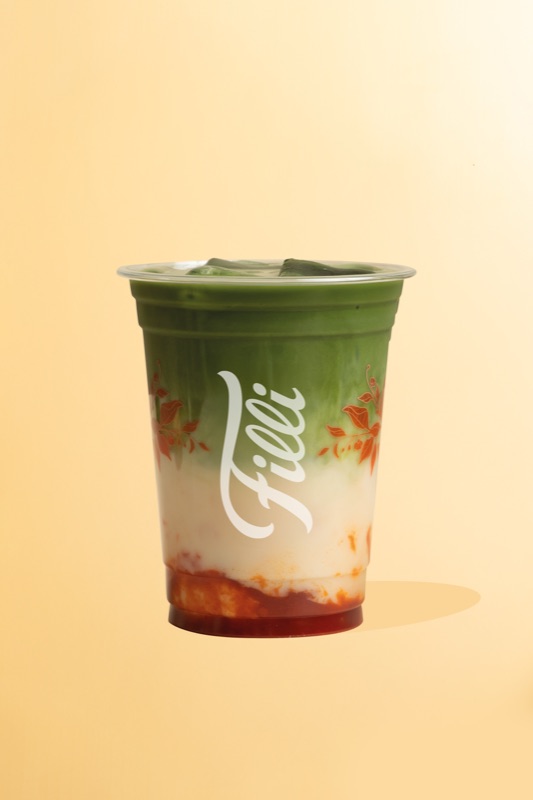 Strawberry Coconut Matcha - FiLLi Cafe