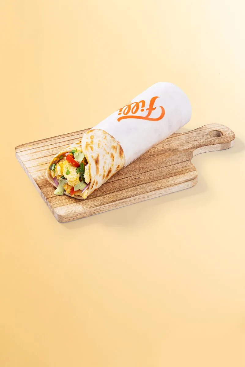 Paratha Roll (Egg | Chicken) - FiLLi Cafe