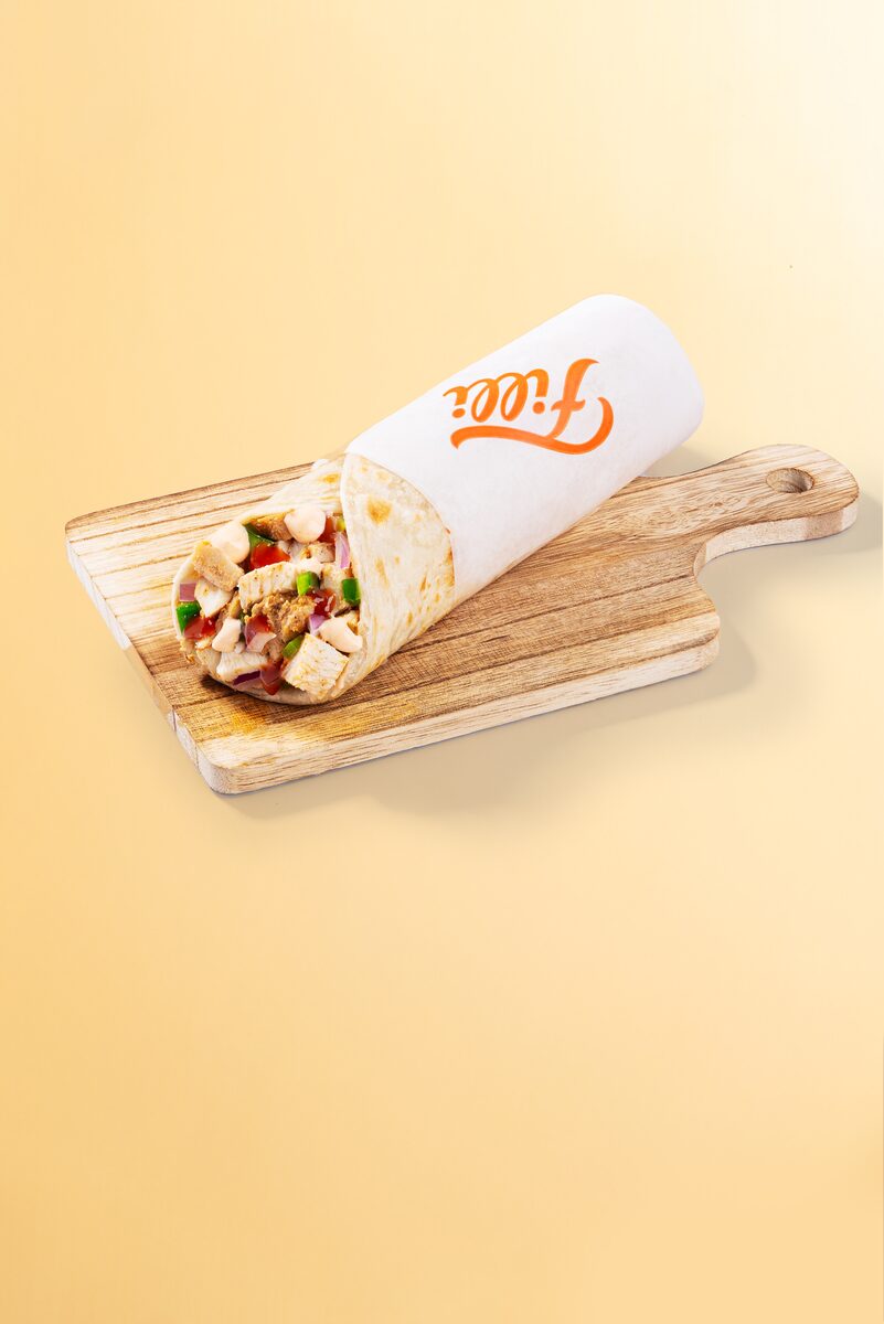 Grilled Chicken Paratha Roll - FiLLi Cafe