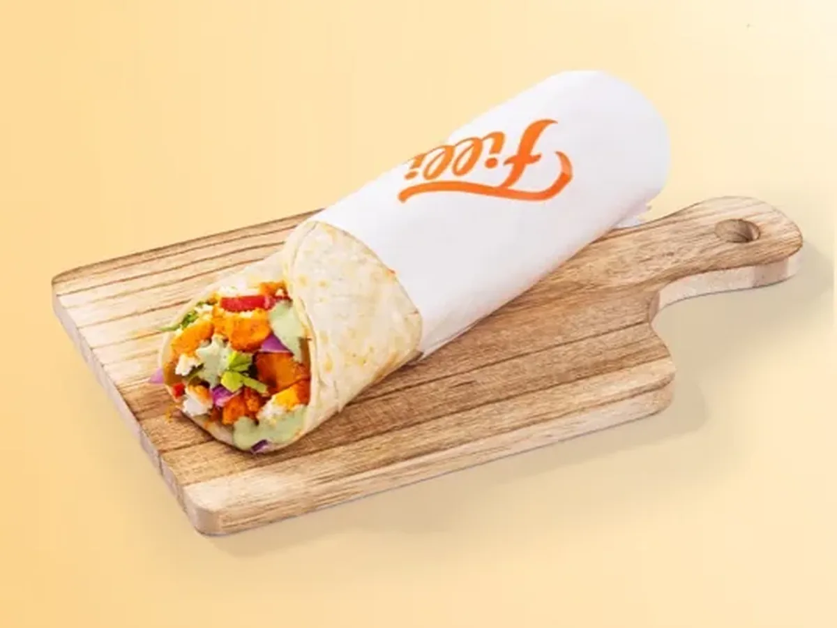 Paneer & Aloo Crunch Paratha Roll - FiLLi Cafe