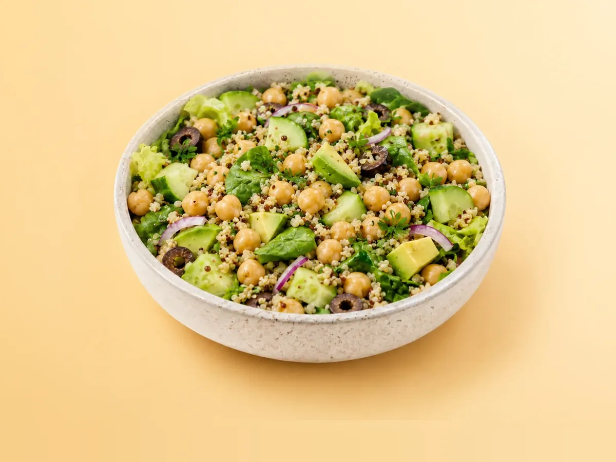 Chickpeas & Quinoa Salad - FiLLi Cafe