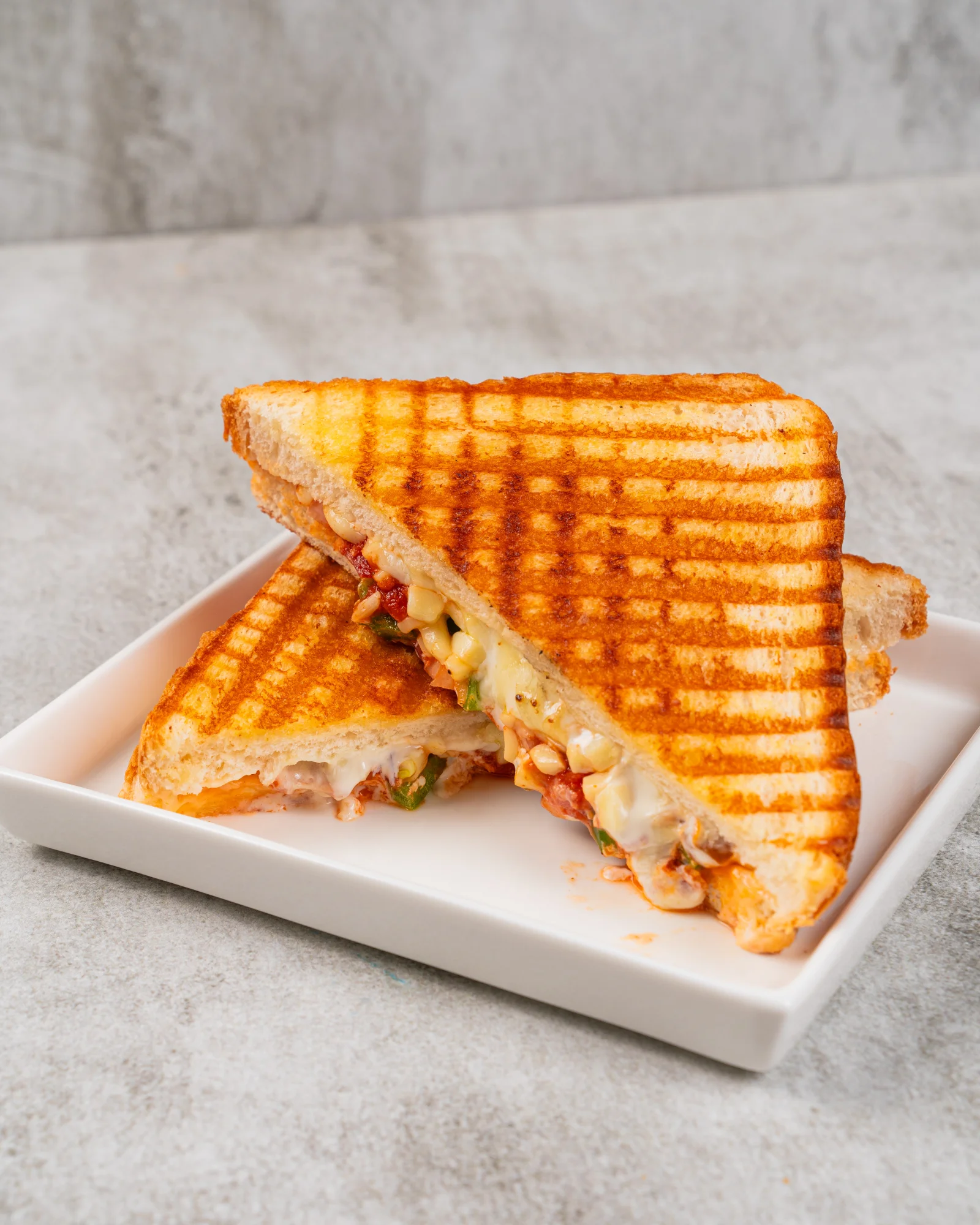 Classic Chicken & Cheese Toastie - FiLLi Cafe