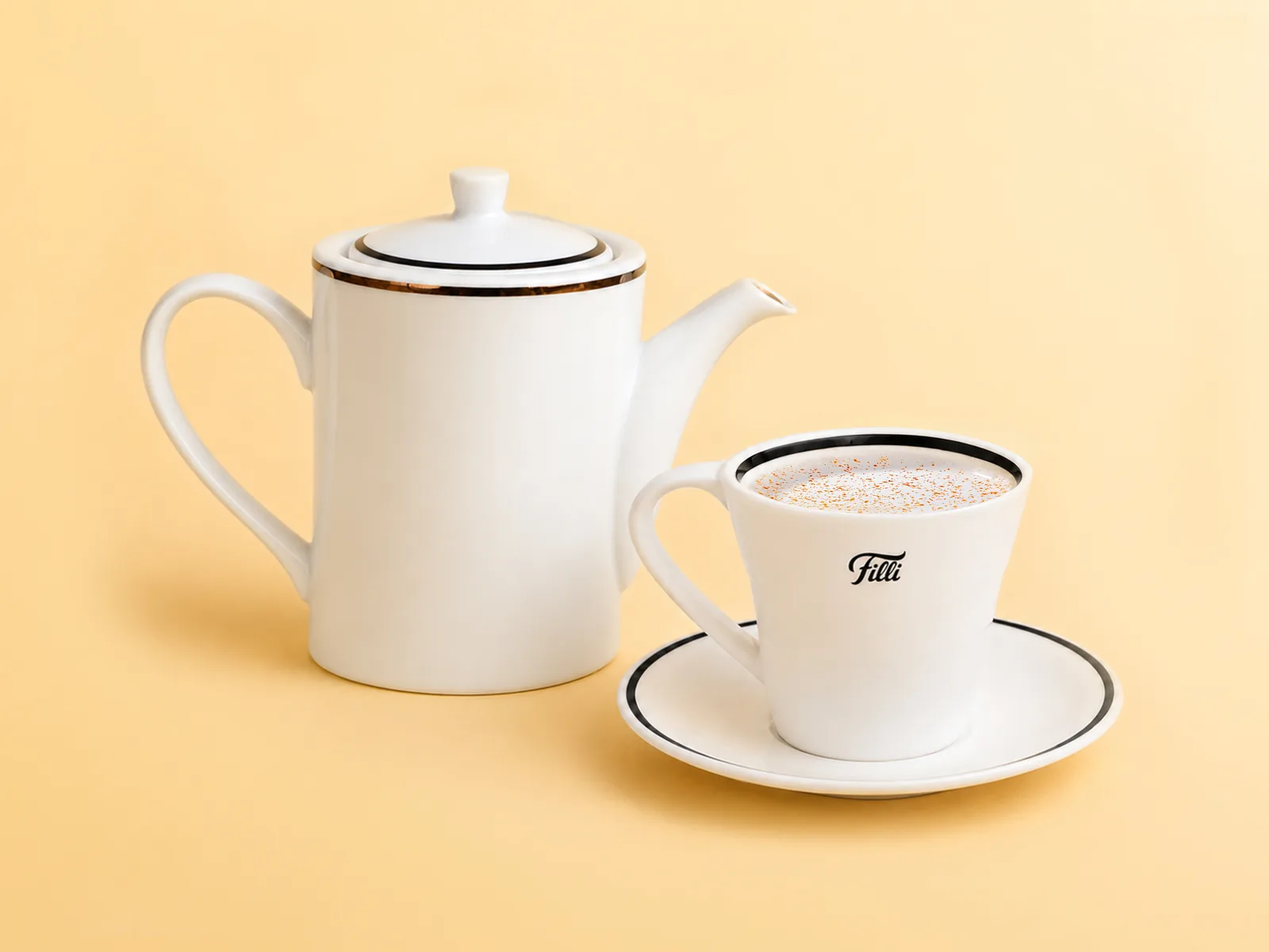 Milk Zafran Pot - FiLLi Cafe