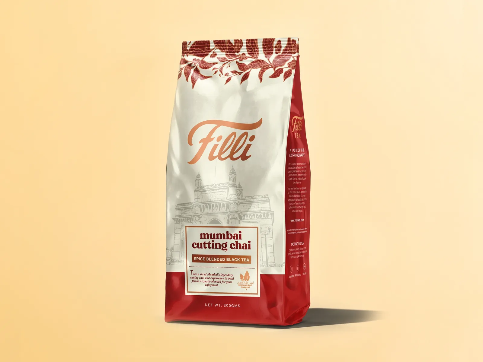 Mumbai Cutting Tea Pouch 300g - FiLLi Cafe