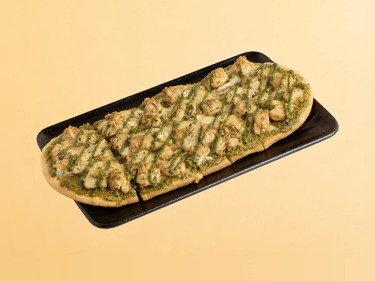 Chicken Pesto Ranch Flatbread - FiLLi Cafe