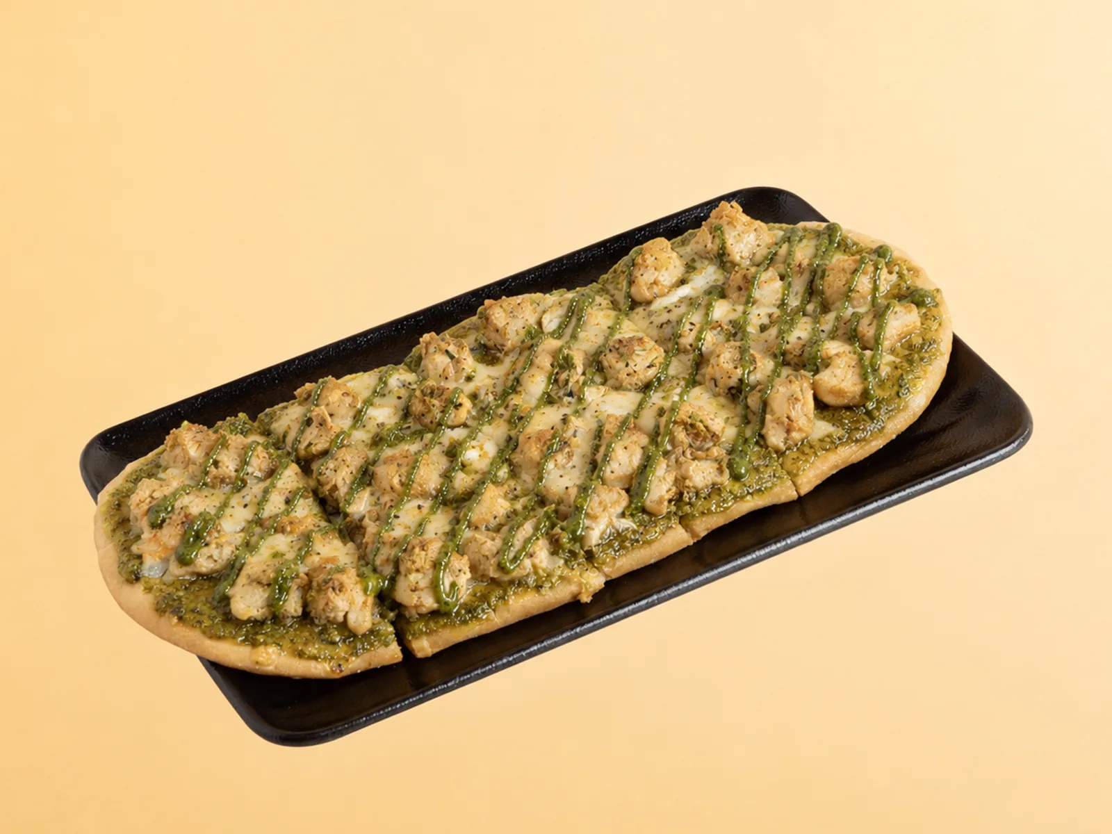 Chicken Pesto Ranch Flatbread - FiLLi Cafe