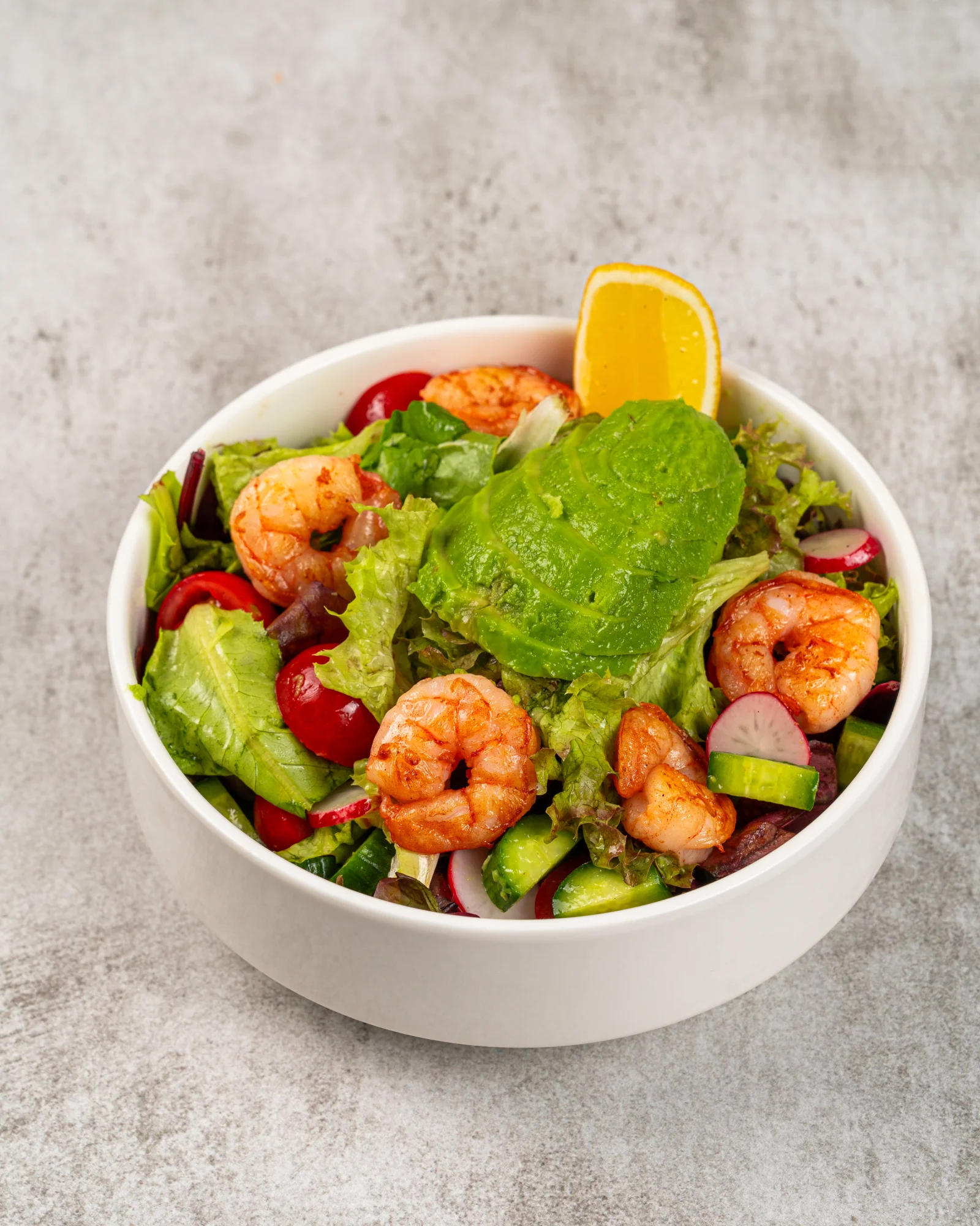 Prawn Avocado Salad - FiLLi Cafe