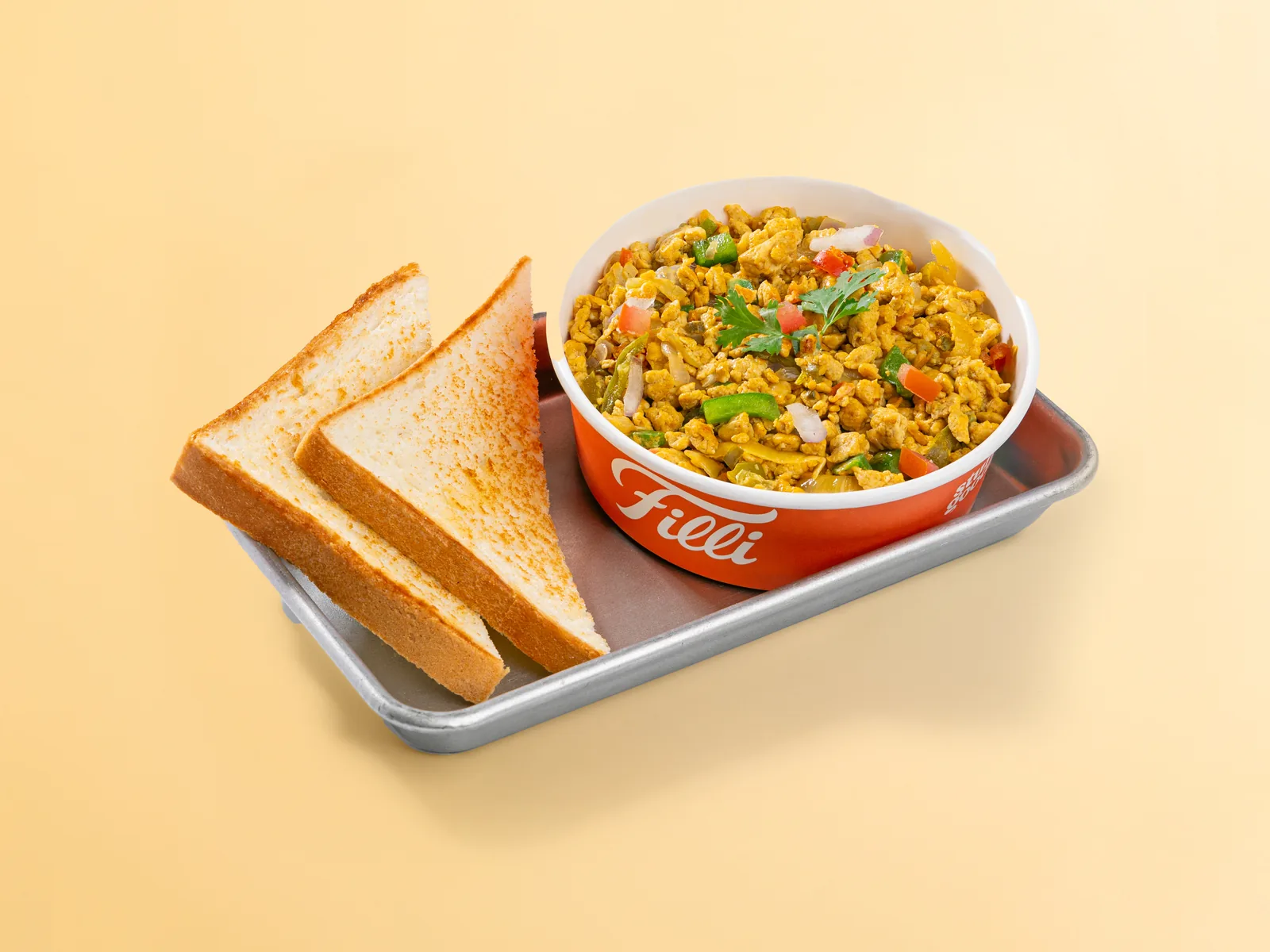 Scrambled Egg Toast - FiLLi Cafe