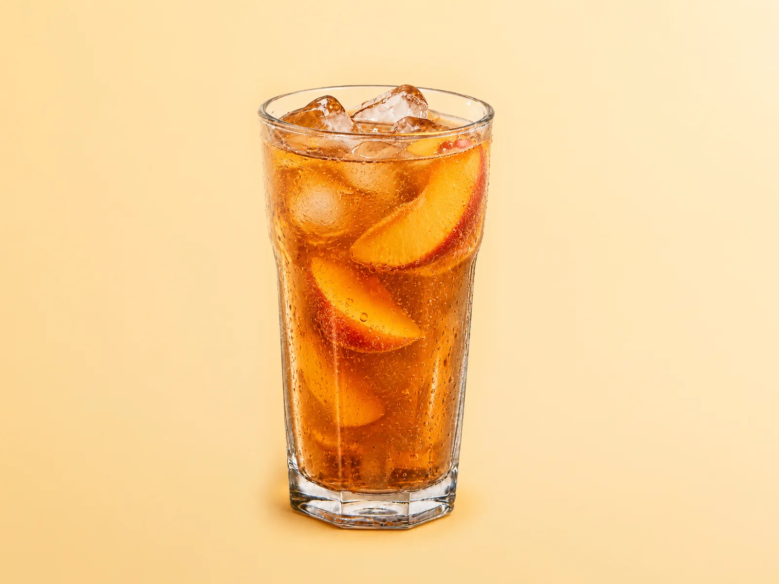Sparkling Peach Iced Tea - FiLLi Cafe