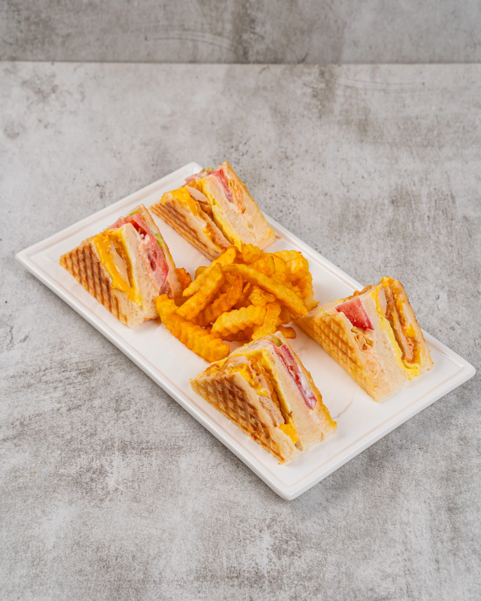 Three Cheese Chicken Toastie - FiLLi Cafe