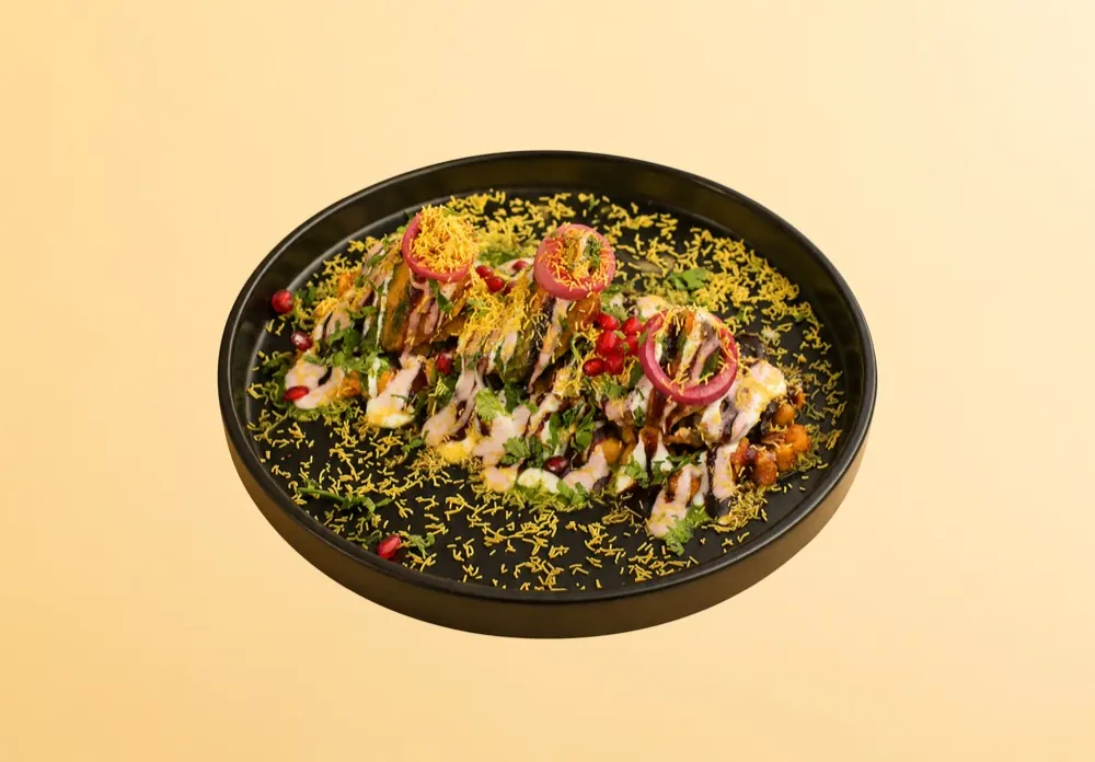 Samosa Chaat - FiLLi Cafe