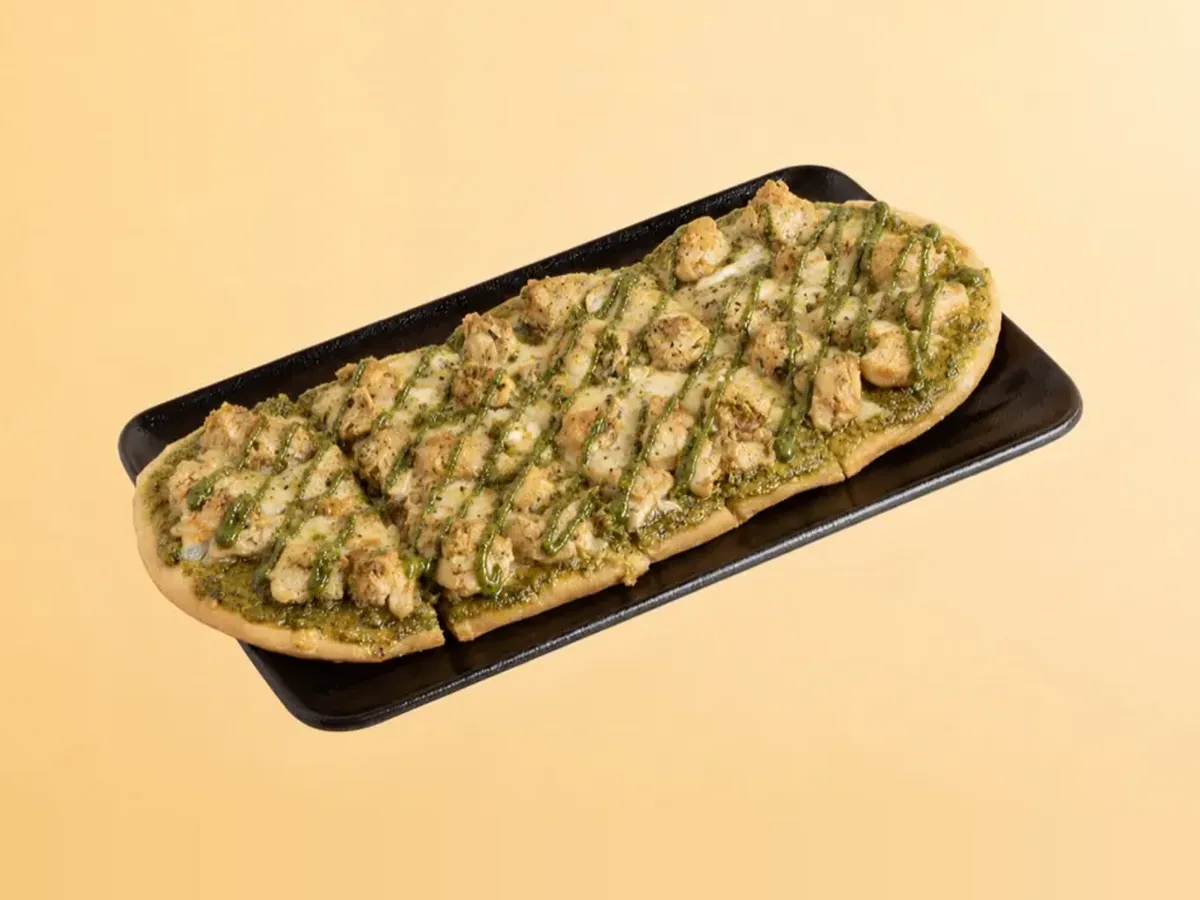 Chicken Pesto Flat Bread - FiLLi Cafe