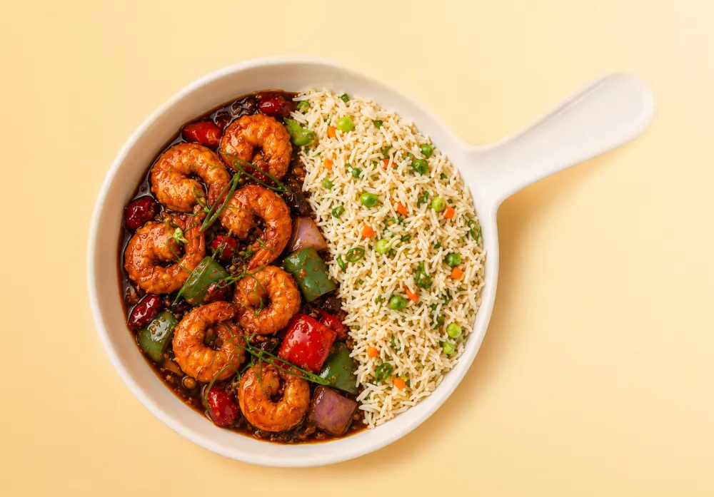 Chilli Garlic Prawns - FiLLi Cafe