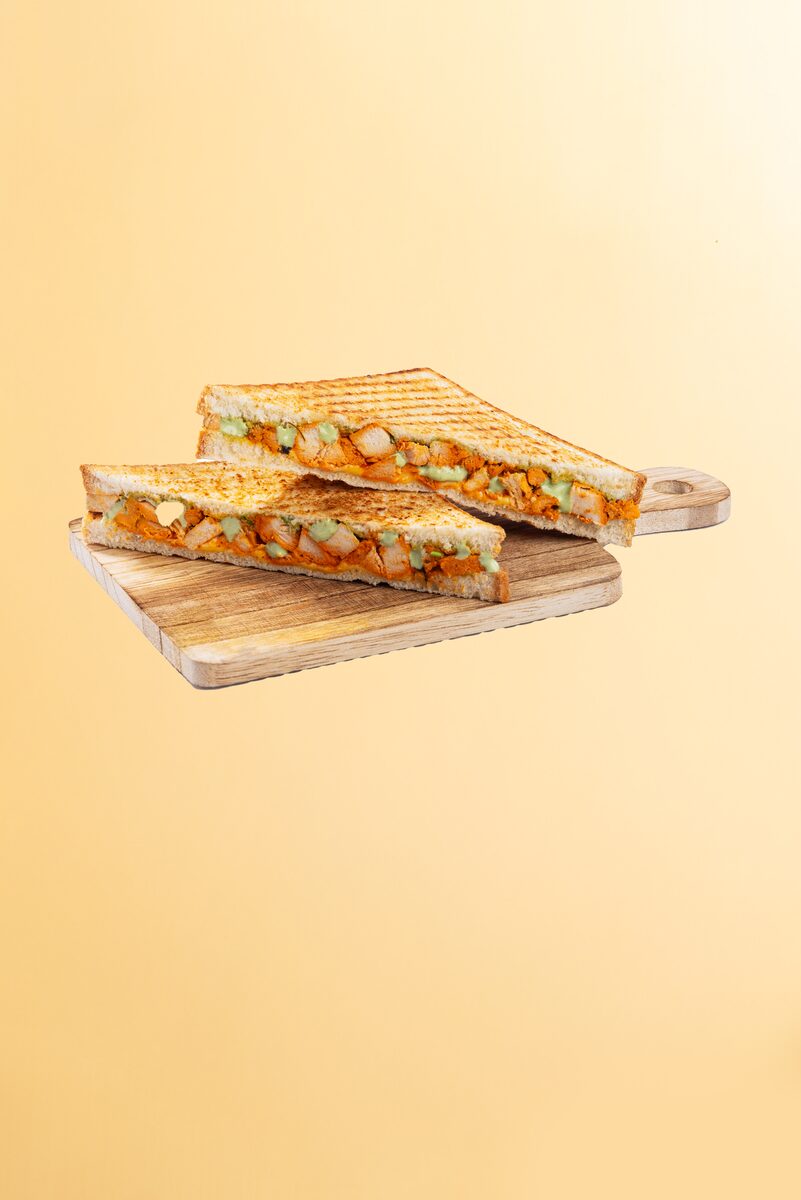 Tandoori Chicken Toastie - FiLLi Cafe