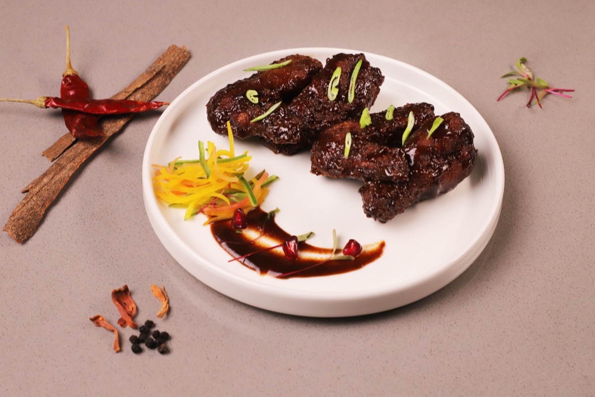 Chicken Wings — BBQ & Schezwan at FiLLi Cafe Chennai