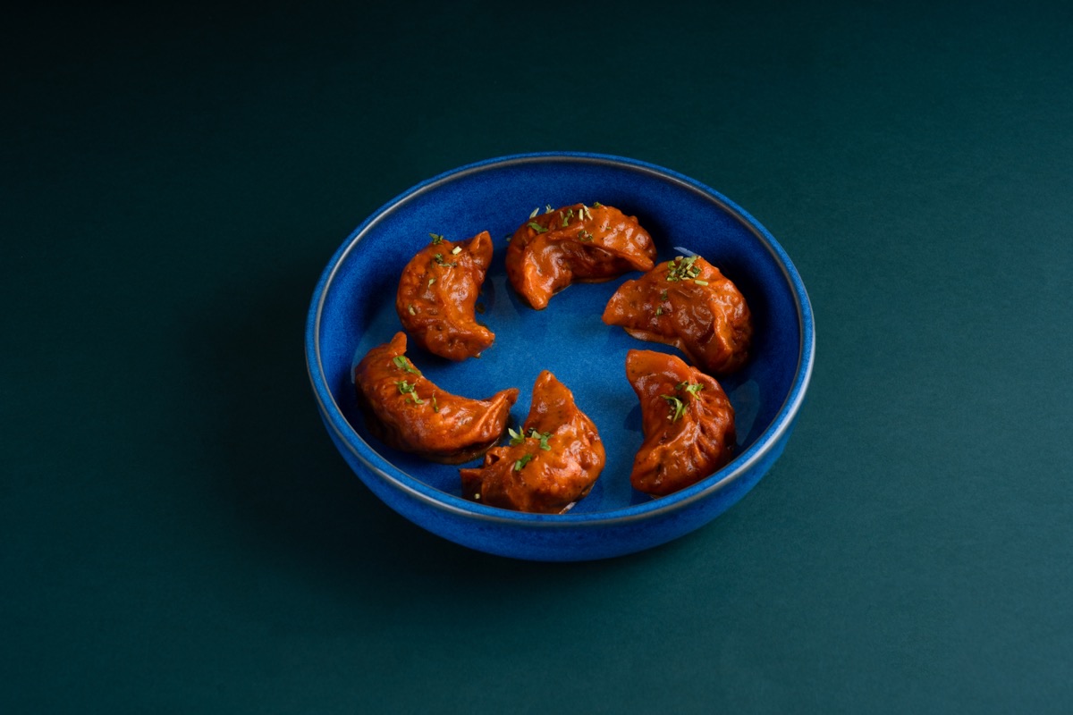 Glazed Momo — Veg & Chicken at FiLLi Cafe Chennai