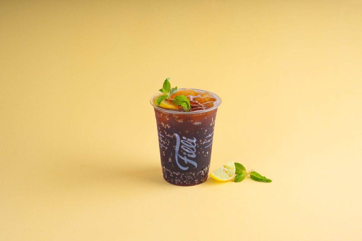 Peach Iced Tea at FiLLi Cafe Chennai