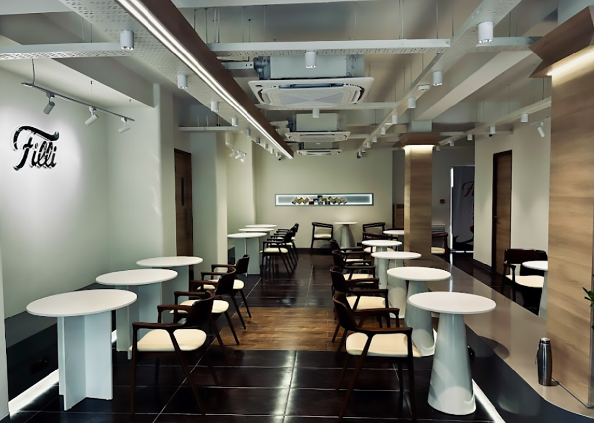 FiLLi Cafe Nungambakkam, Chennai interior