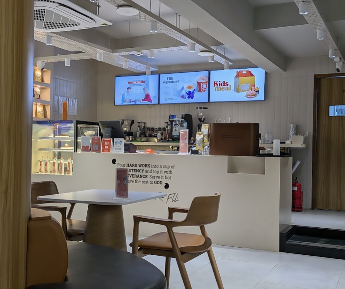 FiLLi Cafe Thoraipakkam OMR, Chennai interior