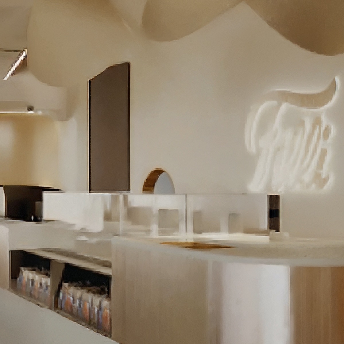 FiLLi Cafe Delhi Airport T3 interior