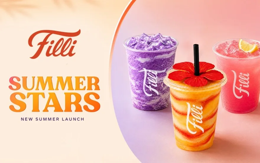 FiLLi Summer Stars — new summer drinks: Coco Ube, Flaming Mango Melt and Mango Dragon